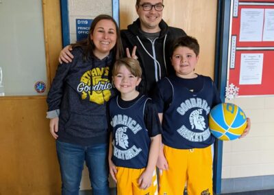 DJ & Katie on a hiking adventure
