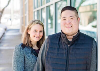 Couples on holiday trip