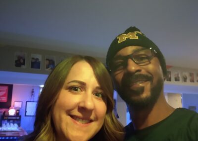 Missy & Andre Walking