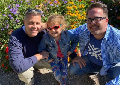 Family enjoying a day at the park